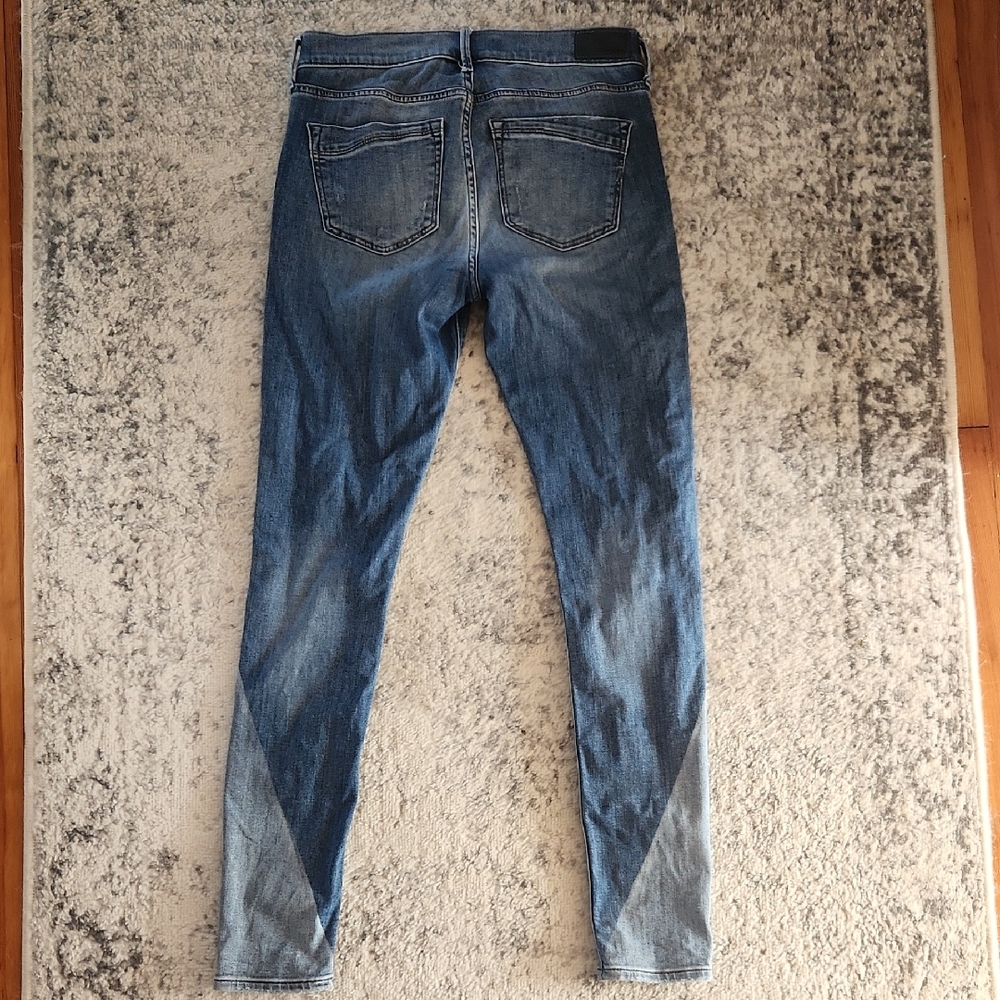 Express Distressed Skinny Jeans - Picture 5 of 6